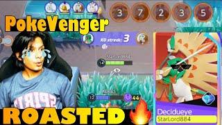 @PokeVenger, so DECIDUEYE is useless, right?! POKEMON UNITE Master Play