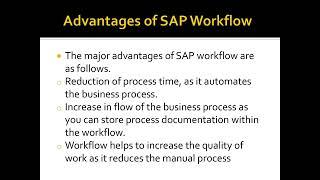 Proexcellency Provides SAP Workflow Online Training.