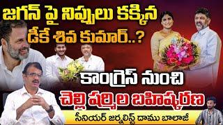 DK Shiva Kumar Fire On Jagan? | Rahul gandhi | Sharmila Expulsion From Congress Party | Daamu Balaji