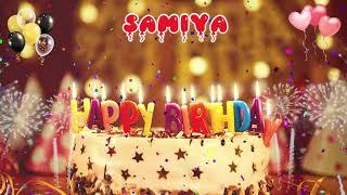 SAMIYA Happy Birthday Song – Happy Birthday Samiya أغنية عيد ميلاد فتاة عربية