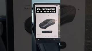 My tesla needed maintenance for the 3rd time this year 