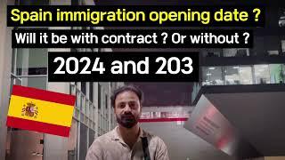 Spain immigration new updates / 1 million people will be legalized