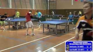 Elena ROTINA vs Sarkis MOKLOZYAN Moscow, Krylatsky Hills, Night League-600 Table Tennis