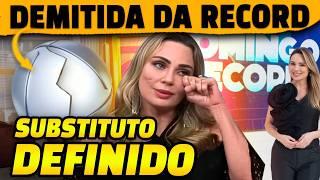  Demissão na Record! Rachel Sheherazade fracassa, decepciona canal e é substituída