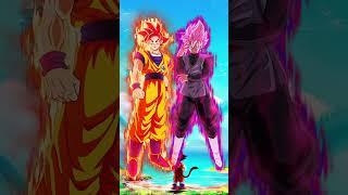 Goku vs Goku black #Who is strongest #goku BH by#vegeta #whis#dbz #dbs #dragonball #anime #shorts