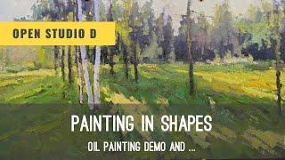 Painting in Shapes. Learn Oil Painting with Vlad Duchev