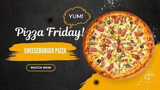 Cheeseburger Pizza  Pizza Friday!Jeni Gough