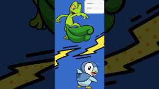 Treecko V Piplup Who’s the best? You decide! #pokemon #pokemonstarters