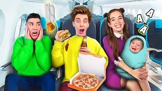 TYPES OF PEOPLE ON PLANES !