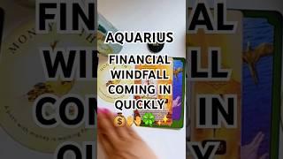 AQUARIUS ️ FINANCIAL BREAKTHROUGH ️ #aquarius #tarot #money #career #success