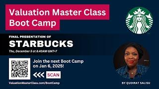 Valuation of Starbucks - Valuation Master Class Professional