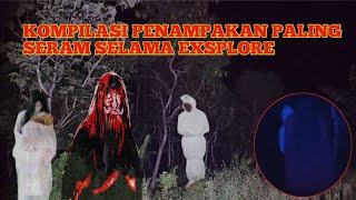 Kompilasi penampakan seram saat Live Misteri di hutan angker