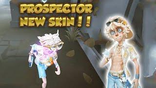 Prospector "Summer Frisbee" New Skin Gameplay! | Identity V|第五人格 | |제5인격 | Prospector