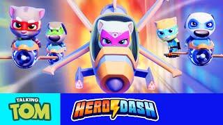  TURN ON THE LASER POWER!  Epic New Gadgets in Talking Tom Hero Dash (GAME UPDATE)