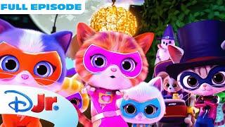 SuperKitties Halloween Full Episode  | Super Spooky House / Pumpkin Ball | S2 E12 | @disneyjr