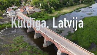 Kuldīga Latvia - 4K Cinematic drone footage 2022