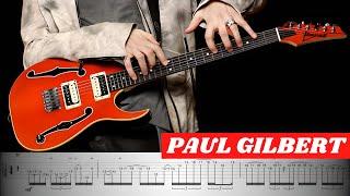 His PICKING TECHNIQUE Was LIGHT-YEARS Ahead!!! PAUL GILBERT