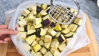 A Turkish family taught me this trick: Fried eggplant tastes better than meat!Easy appetizer recipe