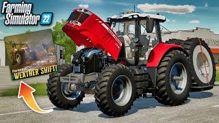 New Mods - Massey 7700, Grain Dryer, & FS25 Weather Shift? (20 Mods) | Farming Simulator 22