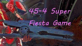 Halo 5 - 45-4 Super fiesta gameplay on Regret! [Lots of multikills, Running Riot]
