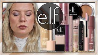 TESTING A FULL FACE OF ELF COSMETICS *Review & Swatches* | Clare Walch