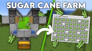 Minecraft: EASY Sugar Cane Farm -  Tutorial 1.19+