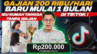 Gajian 200 Ribu/Hari Padahal Baru Mulai 1 Bulan, Ibu Rumah Tangga Di Tiktok Affiliate Tanpa Wajah!