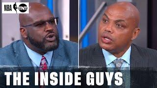 Shaq And Chuck Are At It Again  | Heated Debate Breaks Out in Studio J | NBA on TNT