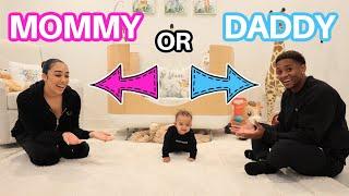 WHO DOES OUR BABY LOVE MORE?? *YOU'LL NEVER GUESS!*