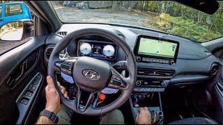 2022 Hyundai Kona N Performance [2.0 T-GDI 280HP] |0-100| POV Test Drive #944 Joe Black