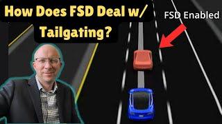 Tesla FSD Tailgating: Old vs New - v12 vs v13, Which Keeps You Safer?