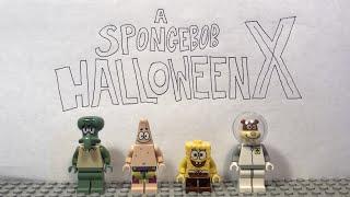 A Lego SpongeBob Halloween X