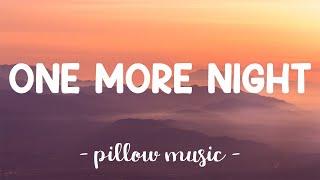 One More Night - Maroon 5 (Lyrics) 