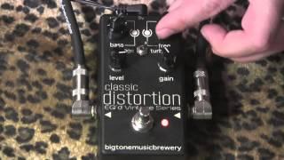 Big Tone Music Brewery CLASSIC DISTORTION demo with PureSalem Jimmy