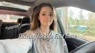 Driving for the First Time at 15 + getting permit