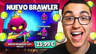 DESBLOQUEO, MAXEO y PRUEBO a *LILY* (NUEVO BRAWLER)