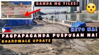 Pagpapaganda sa Intramuros Puspusan na! Construction ng Boardwalk Full Blast na! 