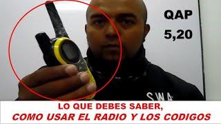 TUTORIAL RADIOS USO Y CÓDIGOS