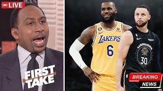 BREAKING: "Warriors prepares to BRING LeBron & Steph together" - Stephen A. on Warriors | FIRST TAKE