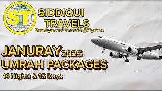 Affordable January 2025 Umrah Packages from Mumbai | Siddiqui Travels