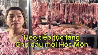 Thứ ba 11/3/2025 cập nhật giá bán lẻ thịt heo chợ đầu mối Hóc Môn