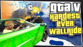 GTA 5 Online - Hardest Ever Wallride (GTA Custom Games)