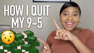 QUITTING MY JOB TO BE AN ENTREPRENEUR | TROYIA MONAY