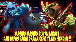 DEMENTOR ON TARGET DAN DRAMA SESAMA IMPOSTOR !! Super Sus Indonesia