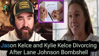 Jason kelce just files a divorce with kylie kelce after this shocking revelation from lane johnson