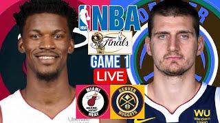 LIVE: MIAMI HEAT vs DENVER NUGGETS | 2023 #NBAFinals Live Scoreboard |BHORDZ TV