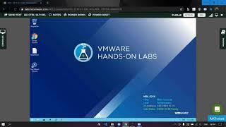 VMware Hands-on Labs Basics | CSE427