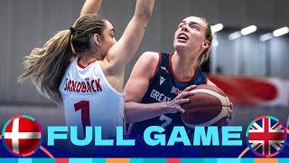 Denmark v Great Britain | Full Basketball Game | FIBA Women's EuroBasket 2025 Qualifiers