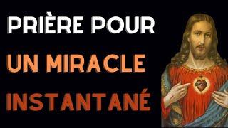 Prière Puissante Pour Un Miracle Immédiat