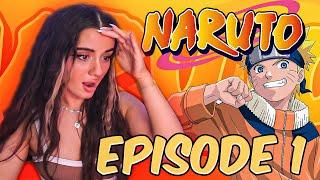 WHY HAVE I NEVER SEEN NARUTO BEFORE? Episode 1 REACTION うずまき ナルト